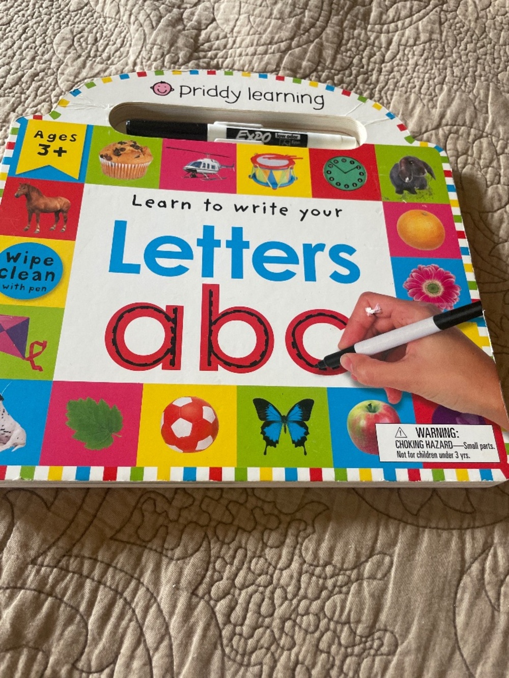 Priddy learning write your letters book